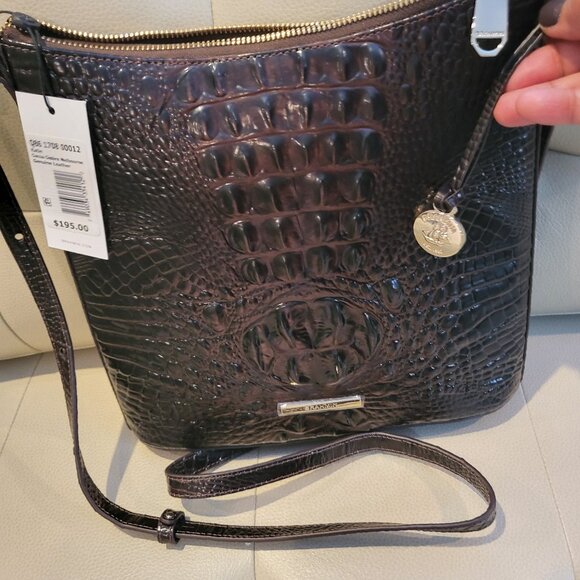 DARK BROWN BRAHNIM BAG WITH WALLET - Picture 1 of 5